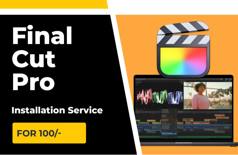 FINAL CUT PRO INSTALLATION SERVICE